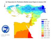 Observed 2m Temperature-2010-01