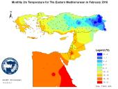 Observed 2m Temperature-2016-02
