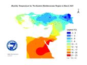 Observed 2m Temperature-2021-03