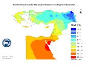 Observed 2m Temperature-2024-03