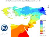 Observed 2m Temperature-2017-04
