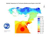 Observed 2m Temperature-2021-04
