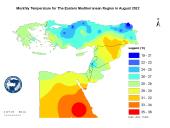 Observed 2m Temperature-2022-08