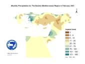 Observed Precipitation-2021-02