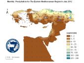 Observed Precipitation-2012-07