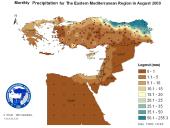 Observed Precipitation-2009-08