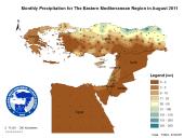 Observed Precipitation-2011-08