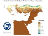 Observed Precipitation-2012-08