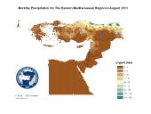 Observed Precipitation-2013-08