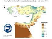 Observed Precipitation-2012-11