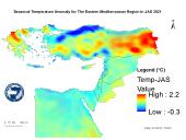 Temp Anomaly Seasonal-2021-07